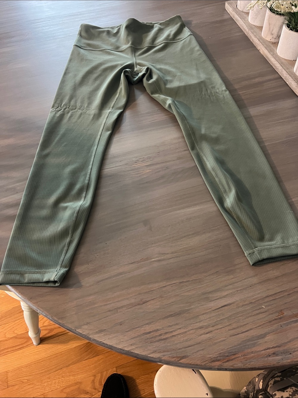 Lulu Lemon Olive Green Leggings